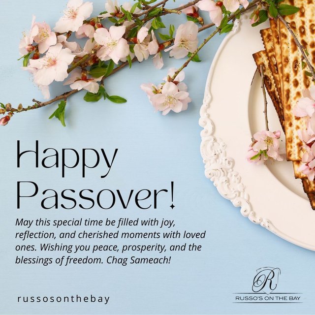 Sending warm wishes for a joyous Passover from all