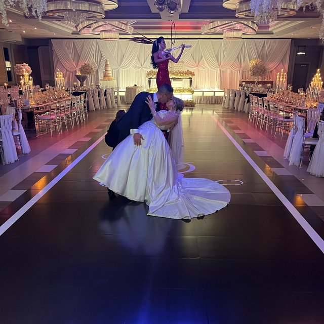 Our very own Frankie Russo & his gorgeous bride Ca