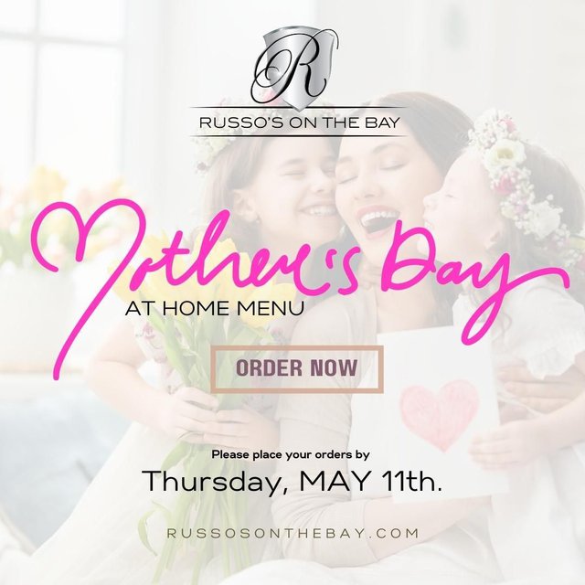 Our Mother's Day at Home Menu is the perfect way t
