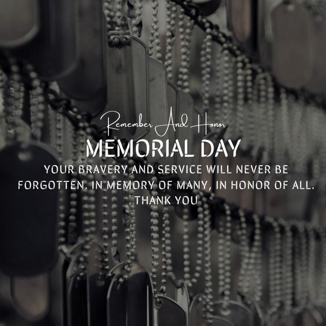 ## Memorial Day: A Day to Honor Our Heroes

As we 