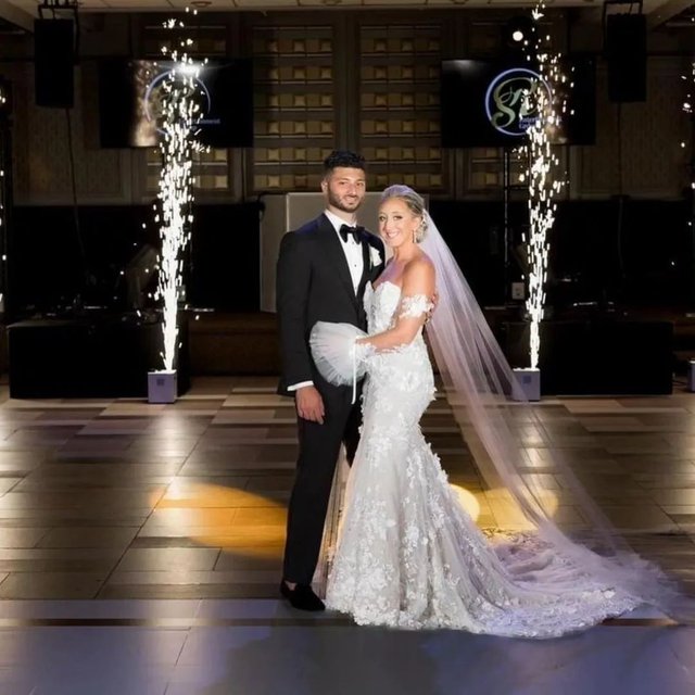Congratulations to this beautiful couple, Elyssa &