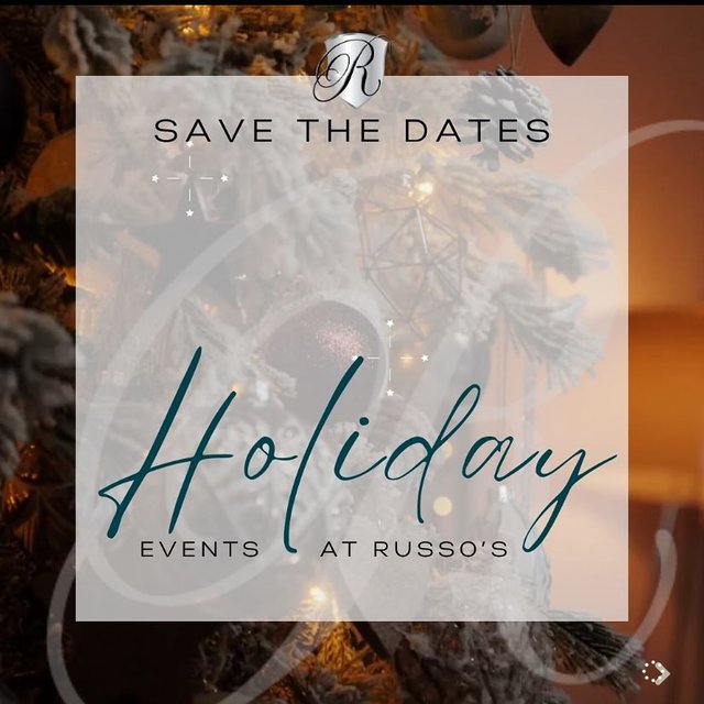 🎄✨ Tis the Season at Russo's On The Bay! Join us f