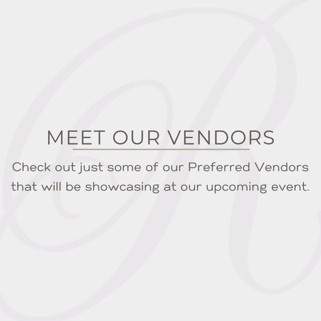Preferred Vendors Spotlight! 

Today’s Spotlight V